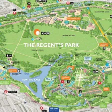 Comfy 1Br Flat V Close To Euston And Regent'S Park Londýn Exteriér fotografie