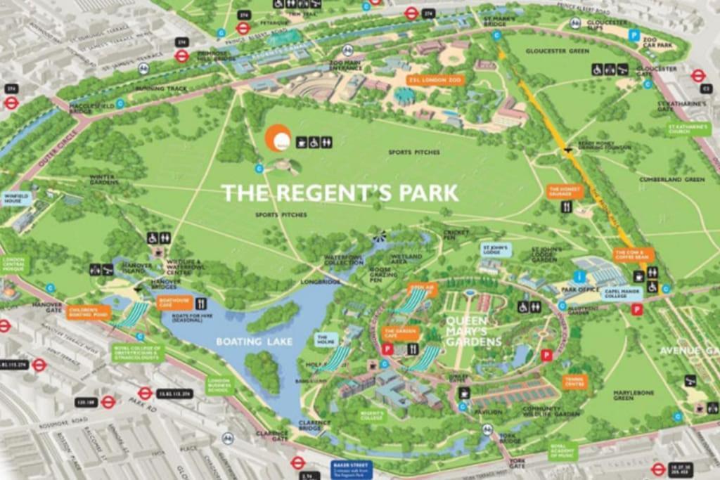 Comfy 1Br Flat V Close To Euston And Regent'S Park Londýn Exteriér fotografie